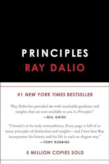 Principles by Ray Dalio, book cover
