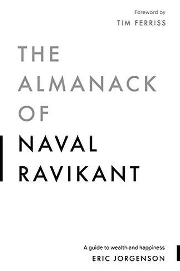 The Almanack of Naval Ravikant by Eric Jorgenson, book cover