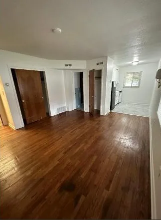 Empty unit inside the Cleveland building